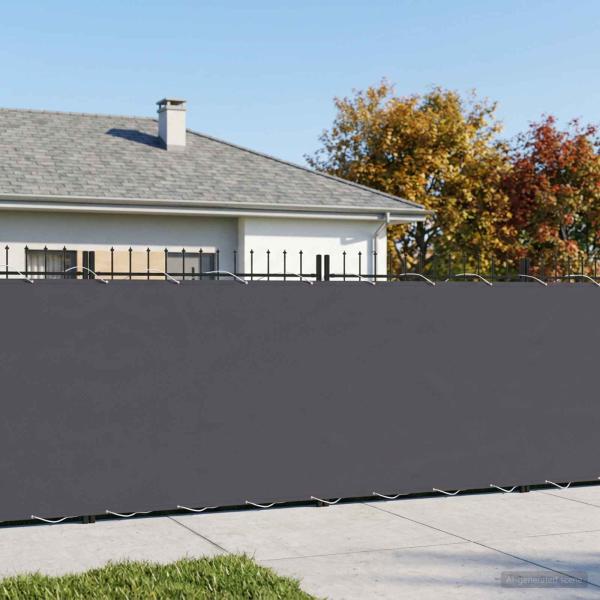 ARDEBO.de - Balkon-Sichtschutz 1,8 x 15 m Stoff mit PU-Beschichtung