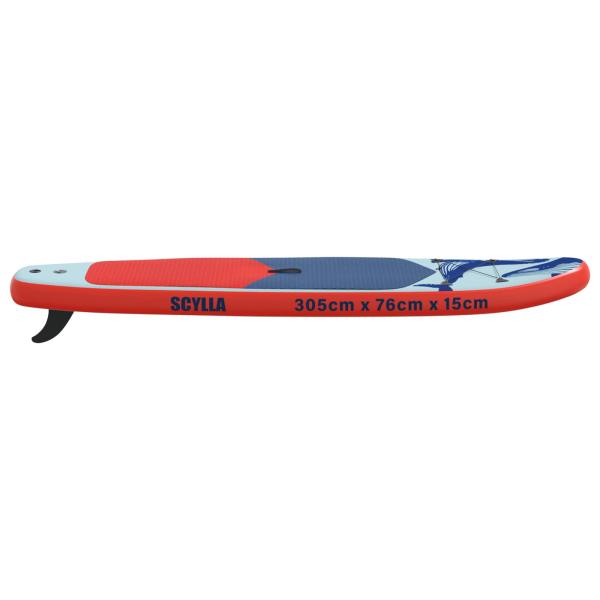 Aufblasbares Stand Up Paddle Board SCYLLA 305 x 76 x 15 cm Blau