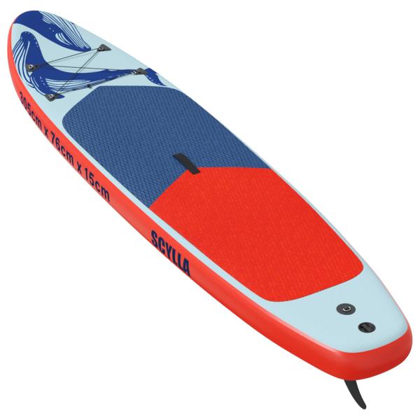 Aufblasbares Stand Up Paddle Board SCYLLA 305 x 76 x 15 cm Blau