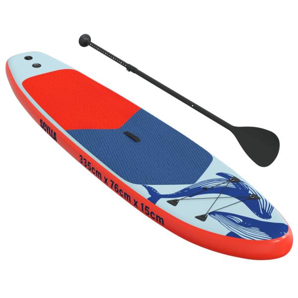 Aufblasbares Stand Up Paddle Board SCYLLA 335 x 76 x 15 cm Blau