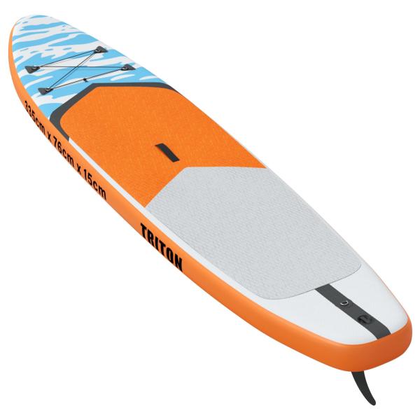 Aufblasbares Stand-Up-Paddle-Board TRITON 335 x 76 x 15 cm Blau