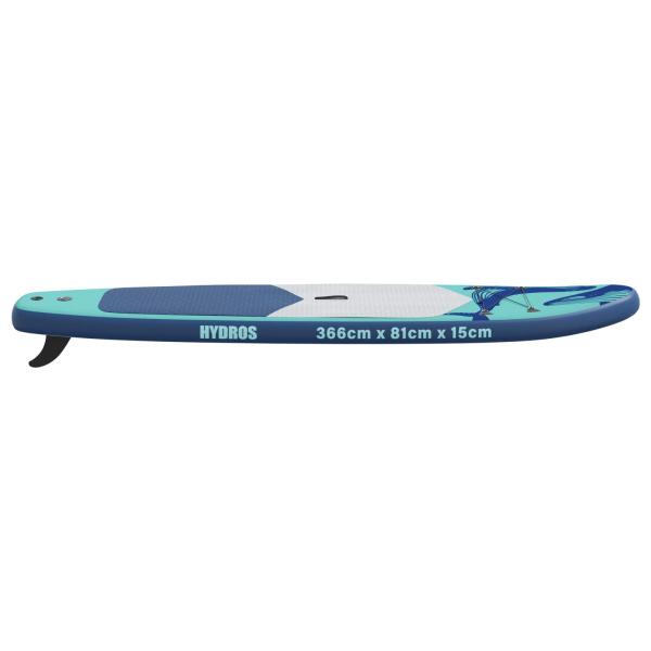 Aufblasbares Stand Up Paddle Board HYDROS 366 x 81 x 15 cm für