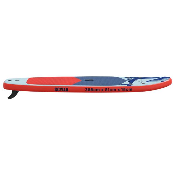 Aufblasbares Stand Up Paddle Board SCYLLA 366 x 81 x 15 cm Blau