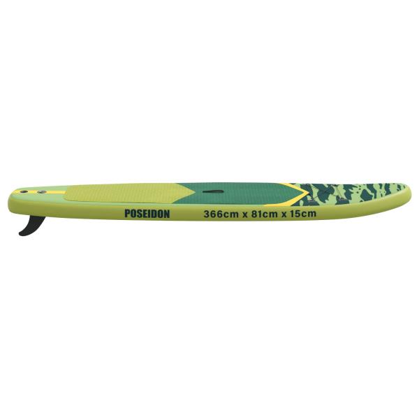Aufblasbares Stand-Up-Paddle-Board POSEIDON 366 x 81 x 15 cm