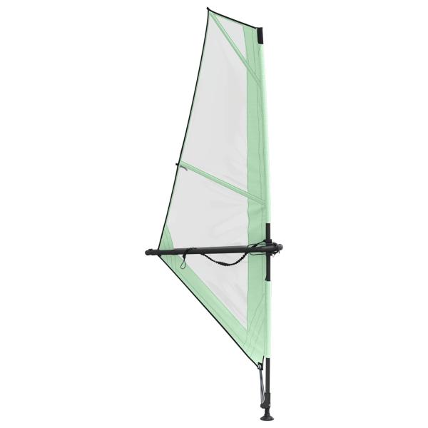 Aufblasbares SUP-Board mit Segel POSEIDON 330 x 76 x 15 cm Gr?n