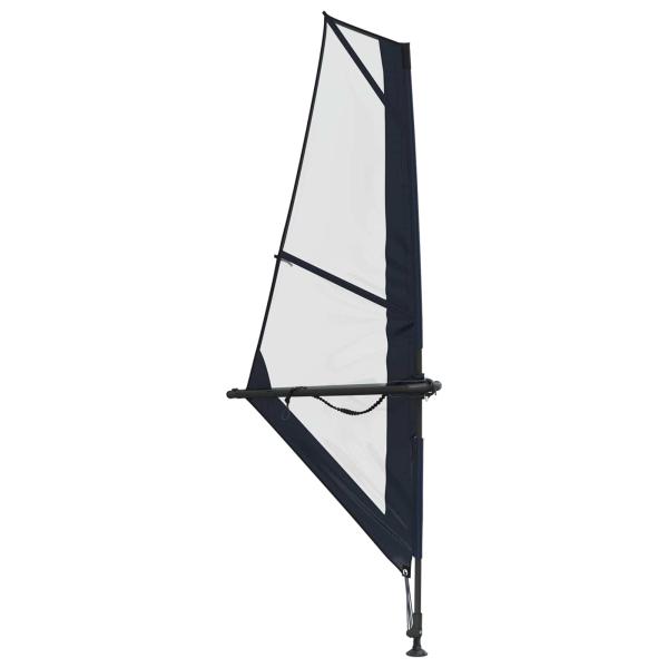 Aufblasbares SUP-Board mit Segel APEX 330 x 76 x 15 cm Blau