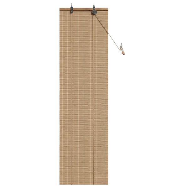 Rollo Braun 50 x 220 cm Bambus