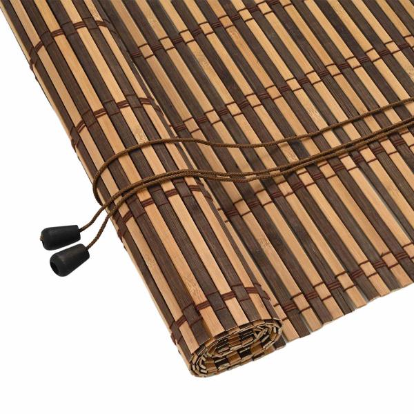 Rollo Braun 70 x 220 cm Bambus