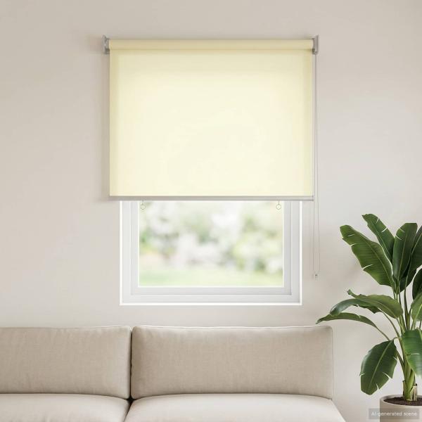 Außen-Rollos mit UV-Schutz Creme 65 x 140 cm (B x H) Polyester