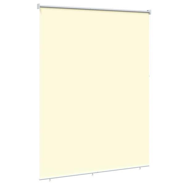 Außen-Rollos mit UV-Schutz Creme 185 x 140 cm (B x H) Polyester