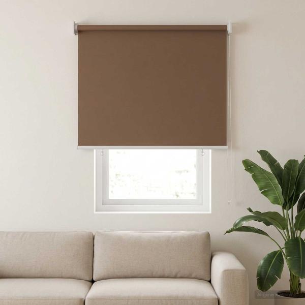 Außen-Rollos mit UV-Schutz Taupe 100 x 230 cm (B x H) Polyester