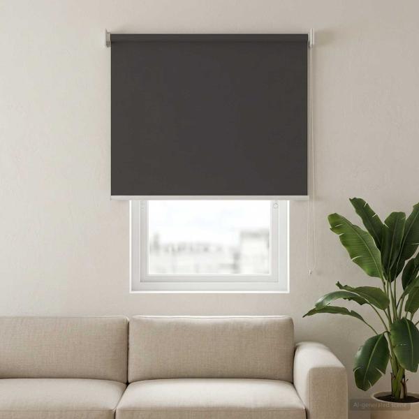 Außen-Rollos mit UV-Schutz Anthrazit 100 x 230 cm (B x H)