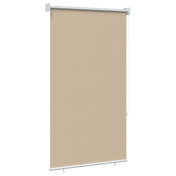 Außen-Rollos mit UV-Schutz Beige 100 x 230 cm (B x H) Polyester