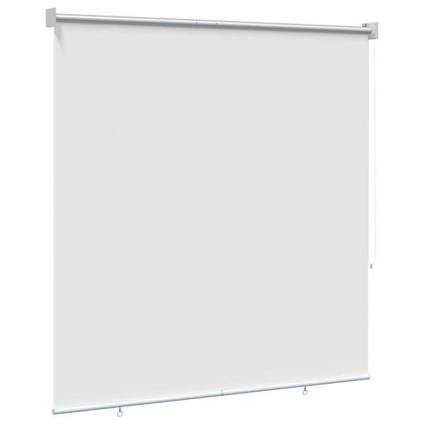 Außen-Rollos mit UV-Schutz Weiß 100 x 230 cm (B x H) Polyester