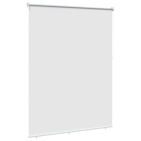 Außen-Rollos mit UV-Schutz Weiß 100 x 230 cm (B x H) Polyester