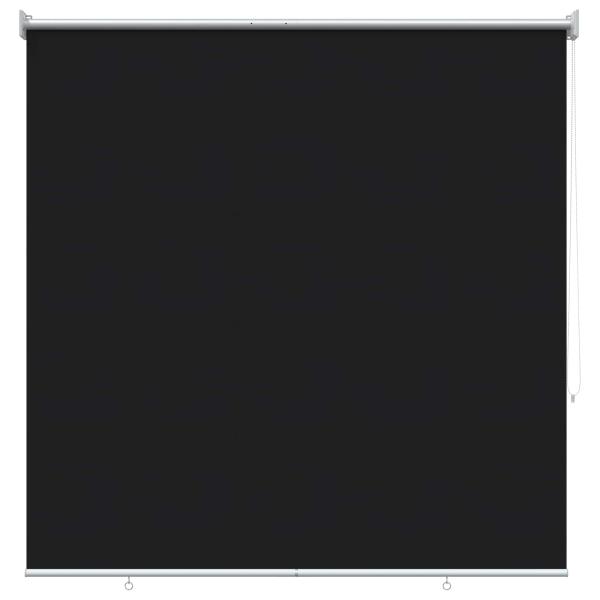 Außen-Rollos mit UV-Schutz Schwarz 100 x 230 cm (B x H)