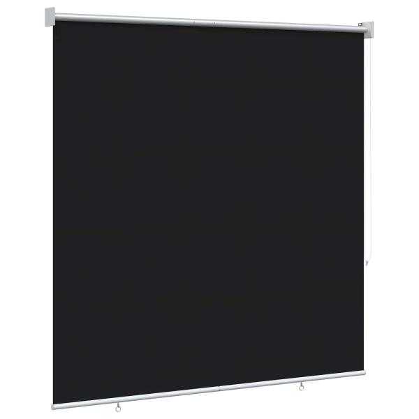 Außen-Rollos mit UV-Schutz Schwarz 100 x 230 cm (B x H)