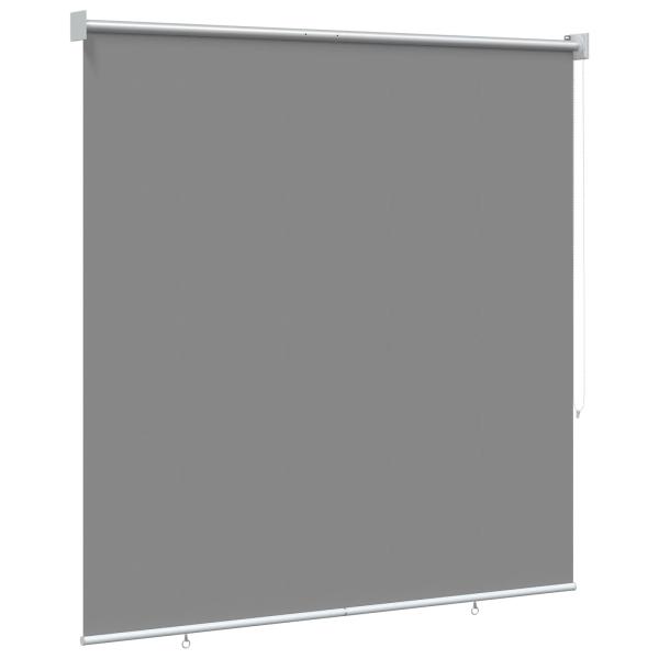 Außen-Rollos mit UV-Schutz Hellgrau 100 x 230 cm (B x H)
