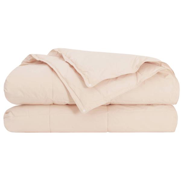 Bettdecke 155 x 220 cm Für alle Jahreszeiten Kapokfaser Beige