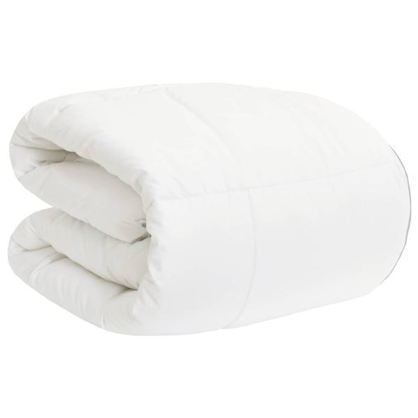 Ganzjahresbettdecke Weiß 260 x 240 cm Bambusfaser