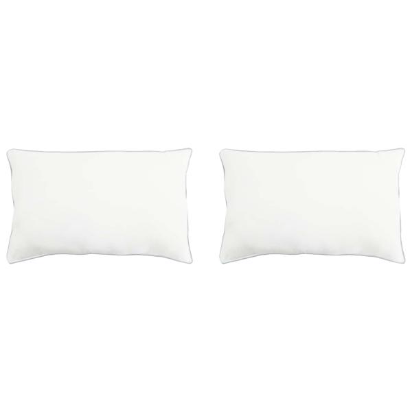 ARDEBO.de - Kopfkissen 2 stk. 50 x 75 cm Bambusfaser Weiß