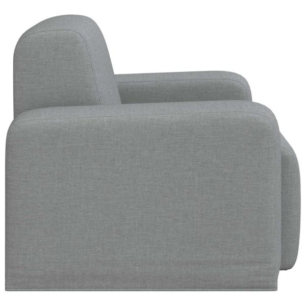 Sessel Hellgrau Stoff