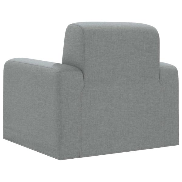 Sessel Hellgrau Stoff