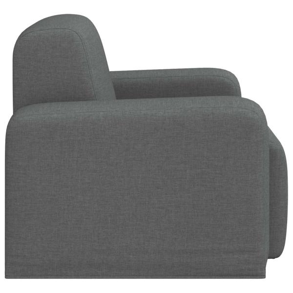 Sessel Dunkelgrau Stoff