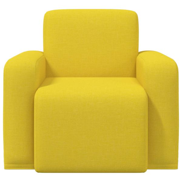 Sessel Helles Gelb Stoff