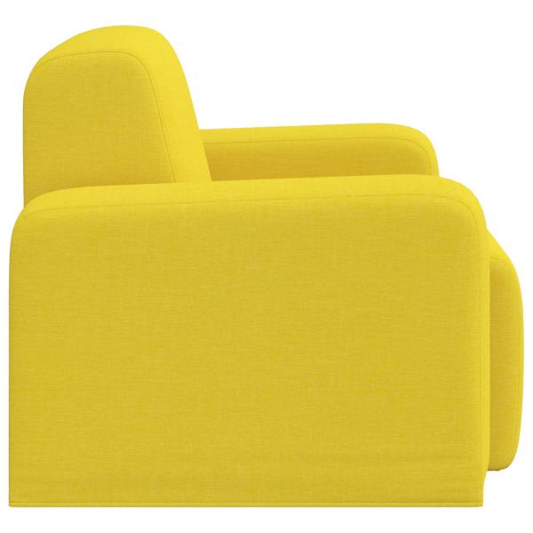 Sessel Helles Gelb Stoff