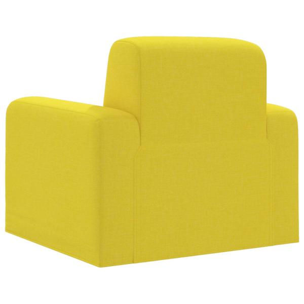 Sessel Helles Gelb Stoff