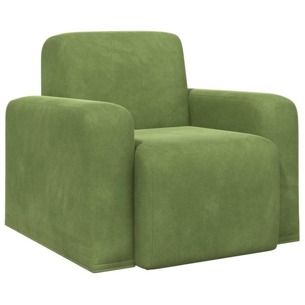 Sessel Hellgrün Samt