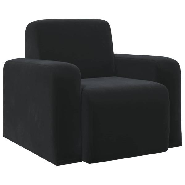 Sessel Schwarz Samt
