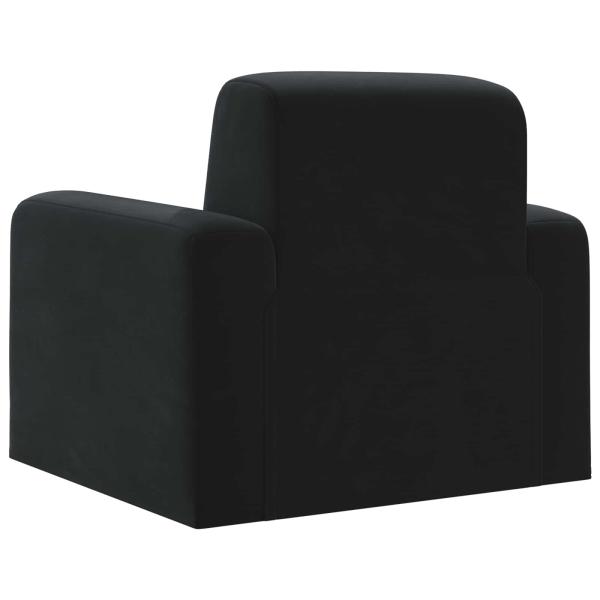 Sessel Schwarz Samt