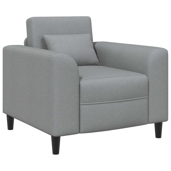 Sessel Hellgrau Stoff