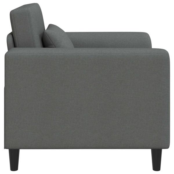 Sessel Dunkelgrau Stoff