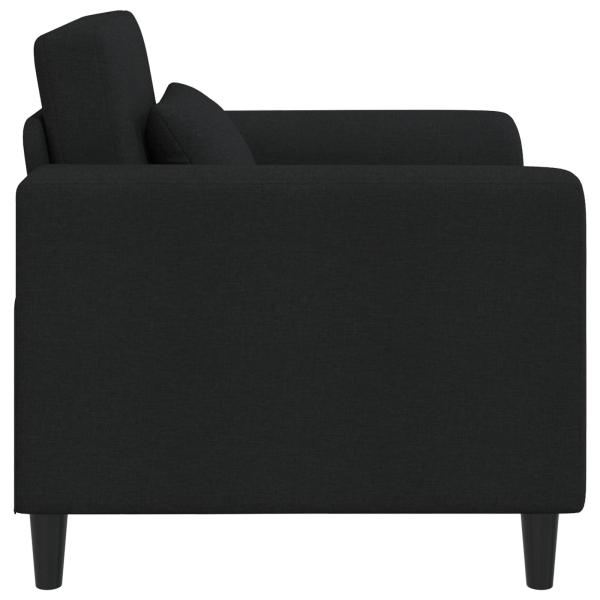 Sessel Schwarz Stoff