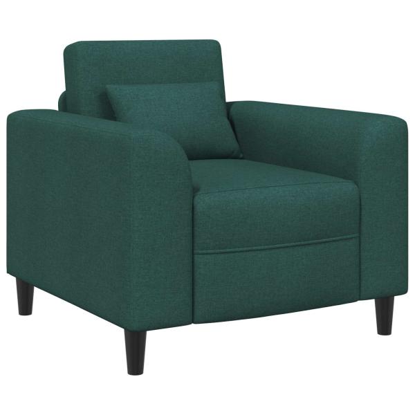 Sessel Dunkelgrün Stoff