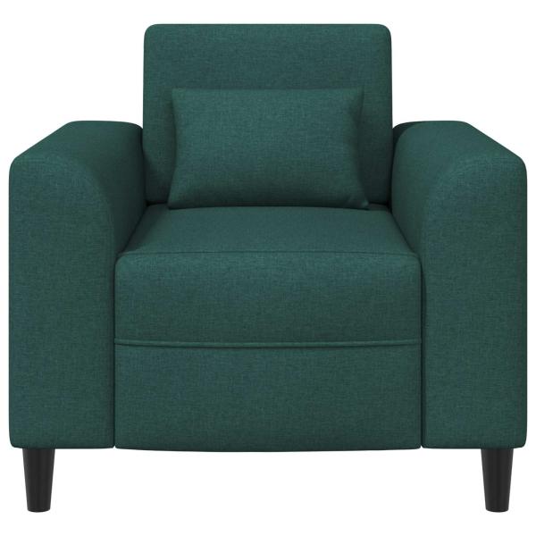 Sessel Dunkelgrün Stoff