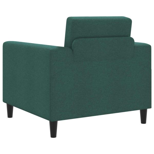 Sessel Dunkelgrün Stoff