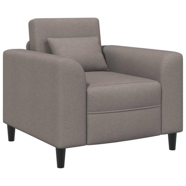 Sessel Taupe Stoff