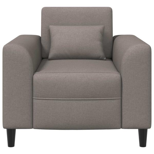 Sessel Taupe Stoff