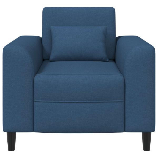 Sessel Blau Stoff