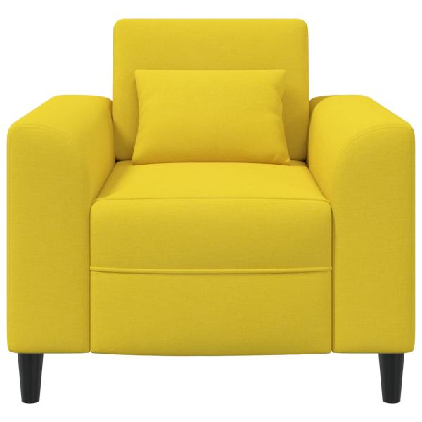 Sessel Hellgelb Stoff