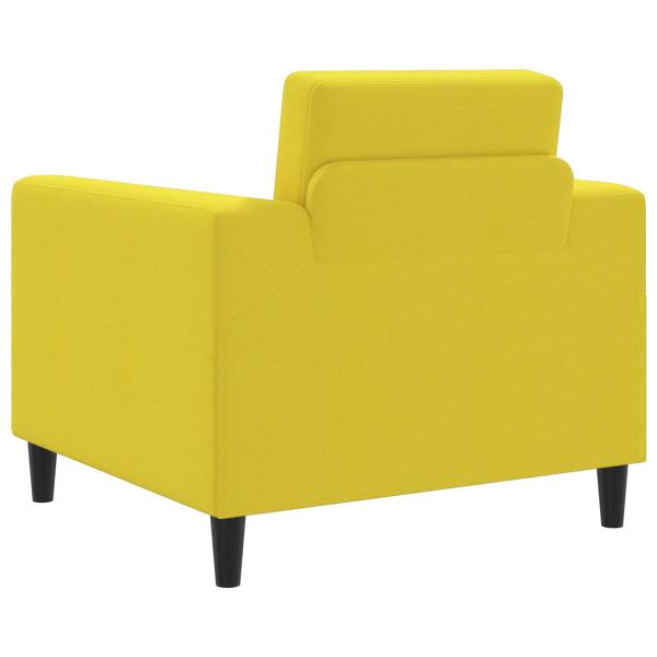 Sessel Hellgelb Stoff