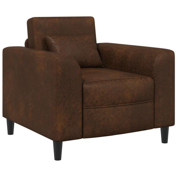 Sessel Braun Kunstwildleder