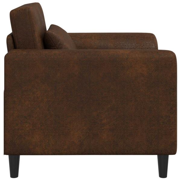 Sessel Braun Kunstwildleder