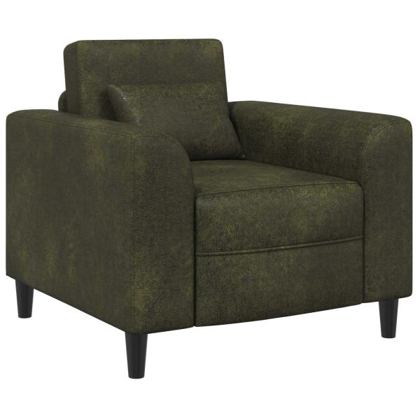 Sessel Olivegrün Kunstwildleder