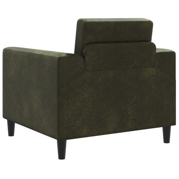 Sessel Olivegrün Kunstwildleder