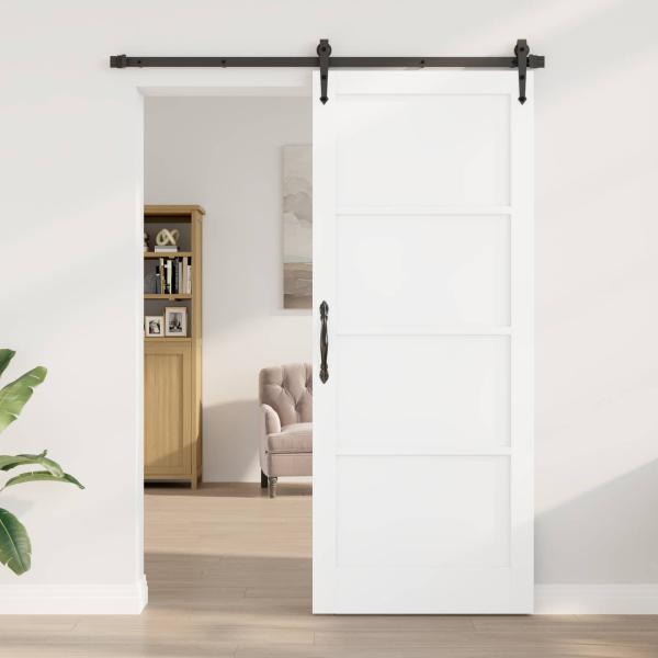 ARDEBO.de - Interior Tür 86 x 211 cm Sperrholz Weiß